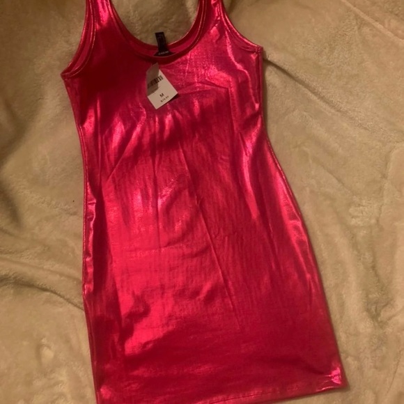 NWT SEXY BODYCON MINI DRESS MEDIUM - Picture 4 of 5